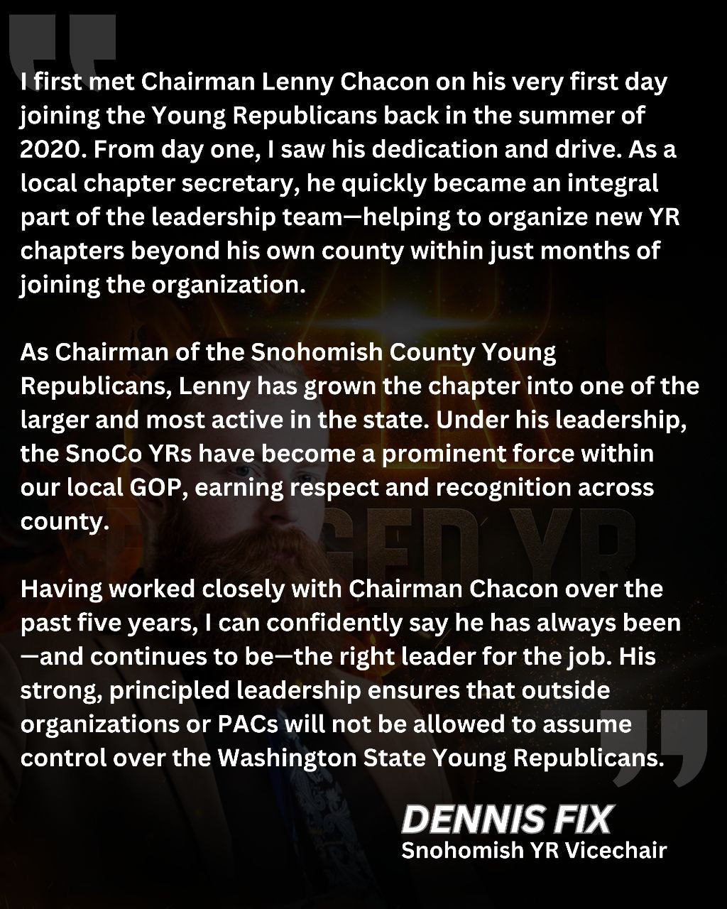Individual Endorsement 10 Statement
