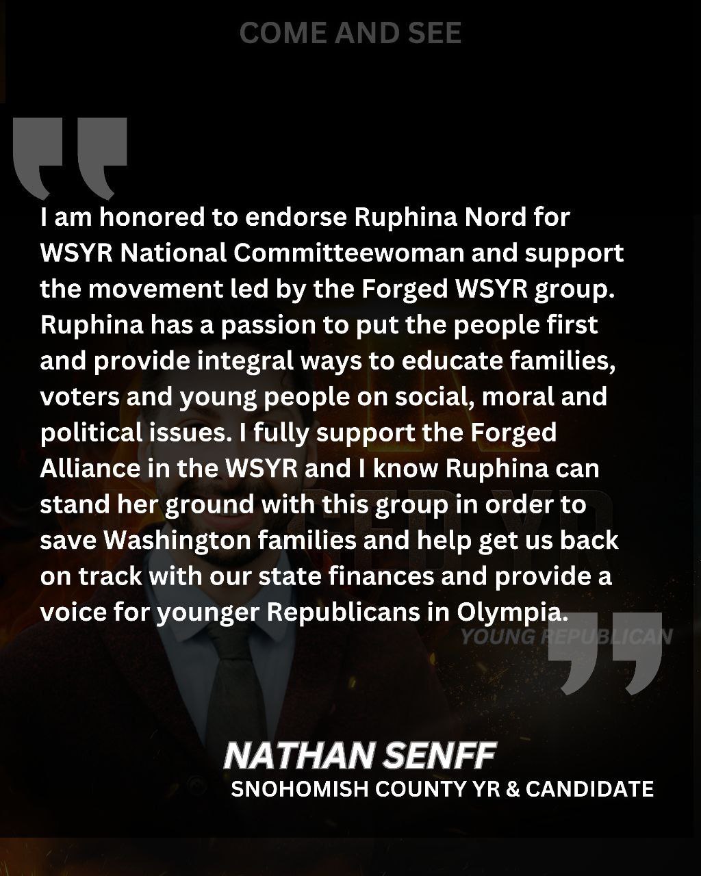Individual Endorsement 15 Statement