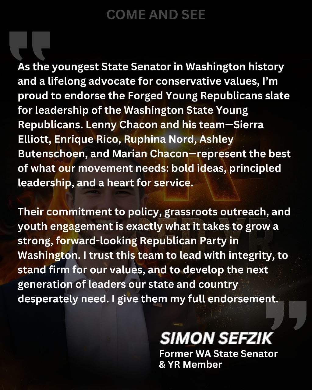 Simon Sefzik - Former State Senator